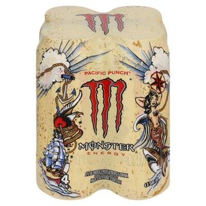 Monster Energy Drink Pacific Punch 4 x 500ml